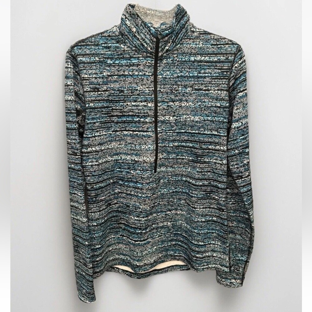 Nike Pro Dri fit Quarter Zip up jacket Women’s size large athletic sweater